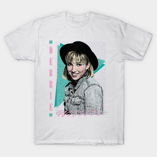 Debbie Gibson 80s Styled Aesthetic Design T-Shirt by DankFutura